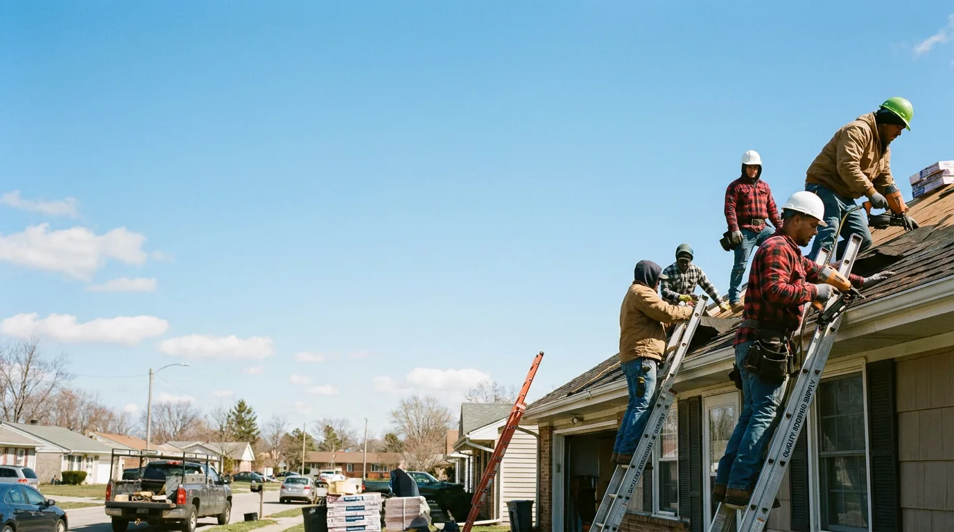 Roofing in Vandalia, MO near me